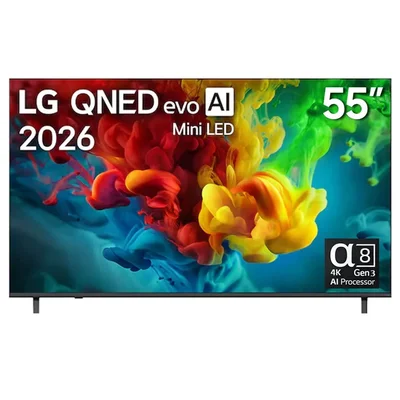 55" LG 55QNED82B 4K MiniLED with AI Processor Gen3 4K Smart webOS TV 2026