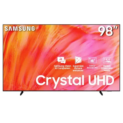 98" Samsung Crystal UHD U9000H 4K Samsung Vision AI Smart TV (2026) - UN98U9000HFXZC