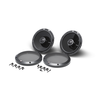 Rockford Fosgate Punch Series 6.5 Inch 2-Way Full Range Euro Fit Compatible Coaxial Speaker - P1650