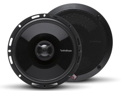 Rockford Fosgate Punch Series 6.5 Inch 2-Way Full Range Euro Fit Compatible Coaxial Speaker - P1650