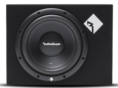 Rockford Fosgate Prime 200 Watt Loaded Enclosure With Single 10 Inch Subwoofer - R1-1X10