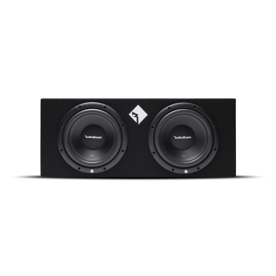 Rockford Fosgate Prime 400 Watt Loaded Enclosure With Dual 10 Inch Subwoofers - R1-2X10