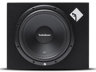 Rockford Fosgate Prime 200 Watt Loaded Enclosure With Single 12 Inch Subwoofer - R1-1X12