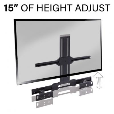 Sanus Extendable Soundbar TV Mount Designed For Sonos Arc Sound bar - WSSATM1-B2