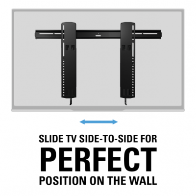 Sanus Super Slim Tilting Wall Mount For 40" – 85" Flat-Panel TVs - VLT16-B1