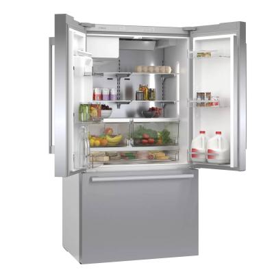 36" Bosch 20.8 Cu. Ft. French Door Refrigerator Thru Door Ice Dispenser - B36CD50SNS
