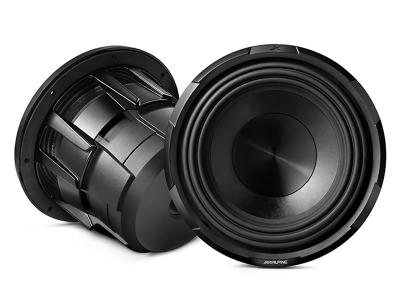 Alpine X-Series 10" subwoofer with dual 4-ohm voice coils - X-W10D4