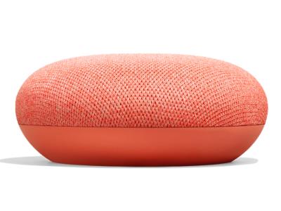 Google Smart Speaker With Built in Google Assistant In Coral - Home Mini (Coral)