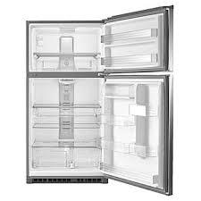 33" Maytag  21 Cu. Ft. Top Freezer Refrigerator With Evenair Cooling Tower - MRT711SMFZ