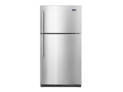 33" Maytag  21 Cu. Ft. Top Freezer Refrigerator With Evenair Cooling Tower - MRT711SMFZ