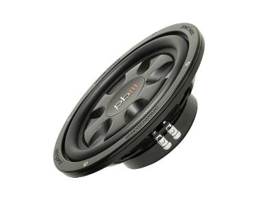 PowerBass Thin Mount 10 Inch  Single 4-Ohm Subwoofer - S10T