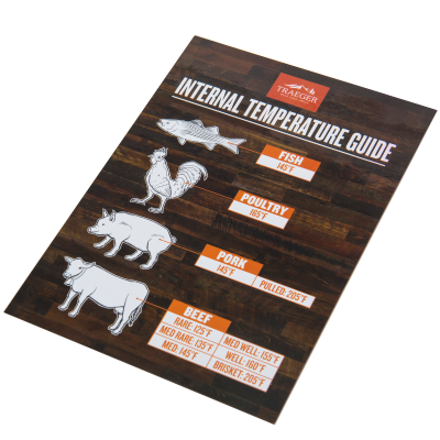 Traeger Internal Temperature Guide Grill Magnet - BAC462