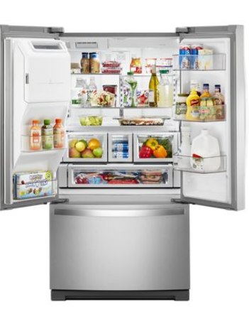 36" Whirlpool 27 Cu. Ft. French Door Refrigerator - WRF757SDHZ