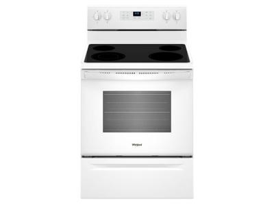 30" Whirlpool 5.3 Cu. Ft. Electric Freestanding Range With True Convection Cooking - YWFE521S0HW