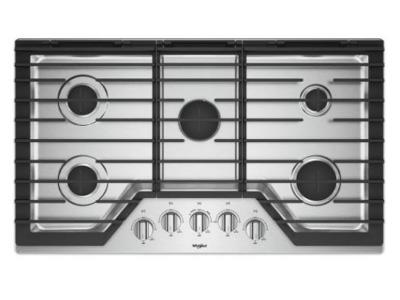36" Whirlpool Cooktop With Griddle - WCG97US6HS