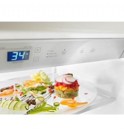 48" KitchenAid 30.0 Cu. Ft. Built-In Side by Side Refrigerator With PrintShield Finish - KBSN608EBS