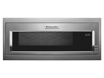 30" KitchenAid 1.1 Cu. Ft. Built In Microwave With Slim Trim Kit In Stainless Steel - YKMBT5011KS