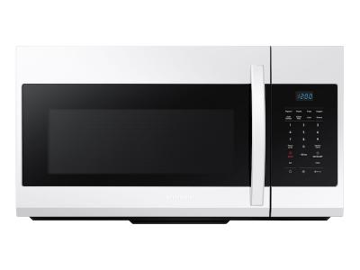 30" Samsung 1.7 Cu. Ft. Over-the-Range Microwave In White - ME17R7021EW