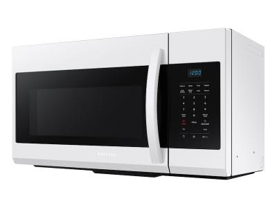 30" Samsung 1.7 Cu. Ft. Over-the-Range Microwave In White - ME17R7021EW