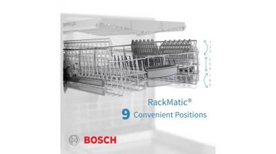 18" Bosch 44 dB Decibel Level, 6 Wash Cycles, 3 Loading Racks Dishwasher - SPV68B53UC