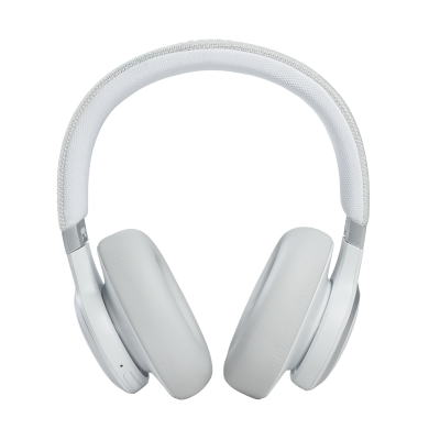 JBL Wireless Over-ear Noise Cancelling Headphones in White - Live 660NC (W)