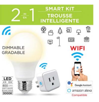 Boost Smart Kit With 1 Smart Bulb and 1 Smart Plug - BSMK220