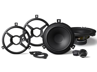 Alpine 2-Way Weather Resistant Speaker System for Jeep Wrangler JK - SPV-65X-WRA