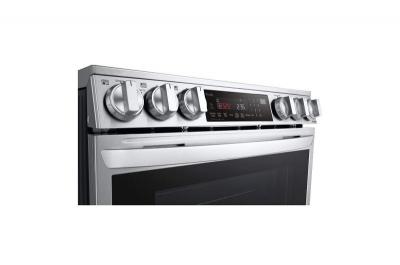 30"  LG 6.3 cu ft. Capacity Smart Wi-Fi Enabled ProBake Convection Electric Slide-in Range - LSEL6335F