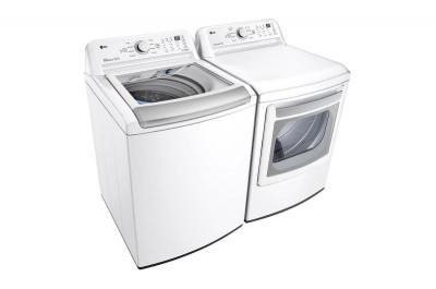 27" LG 7.3 cu. ft. Capacity Electric Dryer - DLE7150W