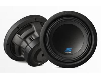 Alpine 8 Dual Voice Coil (4 Ohm) High Performance Subwoofers - S-W8D4