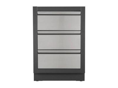 Napoleon Oasis Two Drawer Cabinet with False Top Drawer - IM-2DC-CN