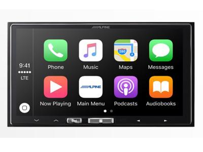 Alpine 7" Mech-less In-Dash Receiver with Wireless Apple CarPlay iLX-107 