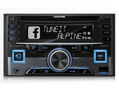 Alpine CD Receiver with Advanced Bluetooth® Wireless Technology - CDE-W265BT