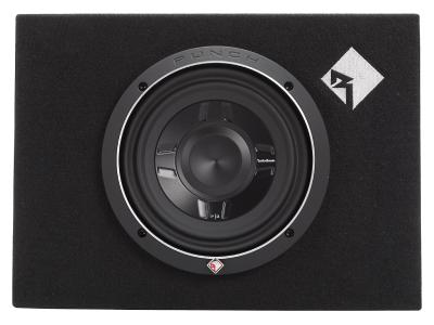 Rockford Fosgate Punch Single P3 8 Inch Shallow Loaded Subwoofer Enclosure - P3S-1X8