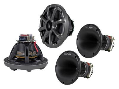 Kicker 6.5 Inch Boat Tower Component Speakers - 11KM65002