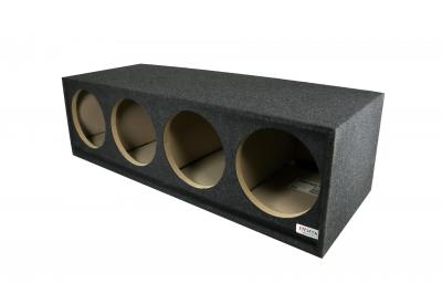 Atrend 12 Inch Four Hole Vented Subwoofer Enclosure - E12QV