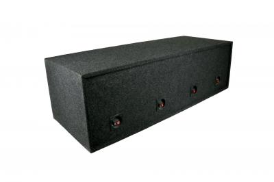 Atrend 12 Inch Four Hole Vented Subwoofer Enclosure - E12QV