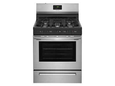 30" Frigidaire 5.0 Cu. Ft. Free Standing Gas Range - FCRG3052AS