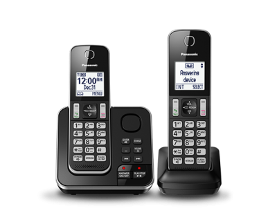 Panasonic Digital Cordless Answering System - KXTGD392B