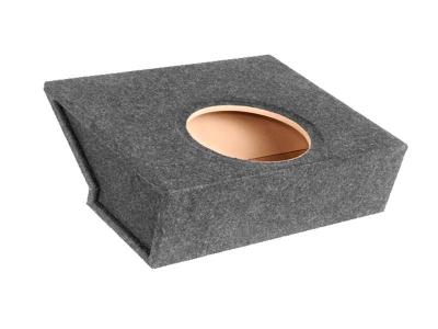 Atrend Single 10 Inch Sealed Carpeted Subwoofer Enclosure - C5-10S