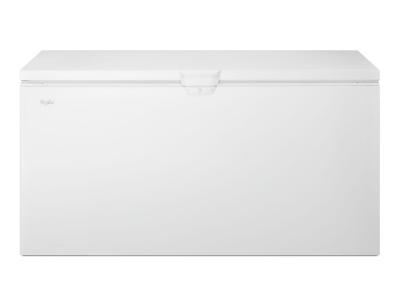 67" Whirlpool 22 Cu. Ft. Chest Freezer With Extra-Large Capacity - WZC3122DW
