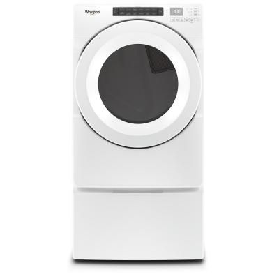 27" Whirlpool 7.4 Cu. Ft. Front Load Electric Dryer With Intiutitive Touch Controls - YWED5620HW