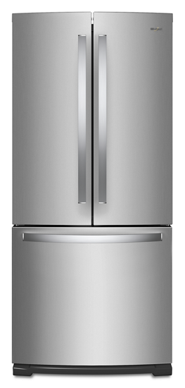 30" Whirlpool French Door Refrigerator - 20 cu. ft. - WRF560SMHZ