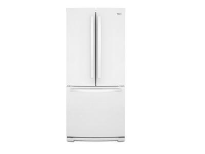 30" Whirlpool White French Door Refrigerator  - WRF560SFHW