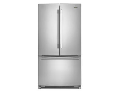 36" Whirlpool French Door Refrigerator with Crisper Drawer - 25 cu. ft. - WRFA35SWHZ