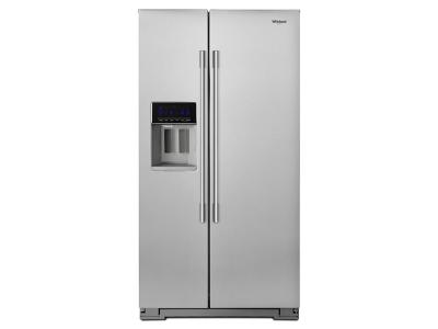 36" Whirlpool 20.6 Cu. Ft. Side-by-Side Counter-Depth Refrigerator- WRSA71CIHZ
