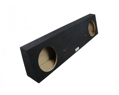 Atrend Dual 10 Inch Sealed Carpeted Subwoofer Enclosure - A606-10CP