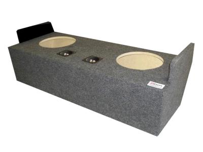 Atrend Dual 12 Inch Sealed Carpeted Subwoofer Enclosure - A132-12CP