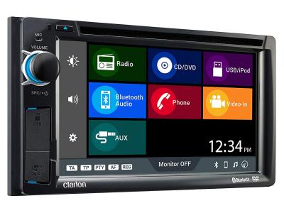 Clarion 2-Din Multimedia Station With Touch Control - VX387
