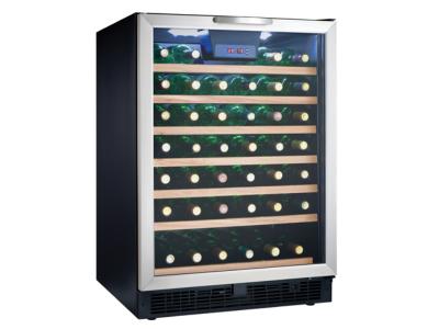 24" Danby Designer 50 Bottle Wine Cooler - DWC508BLS